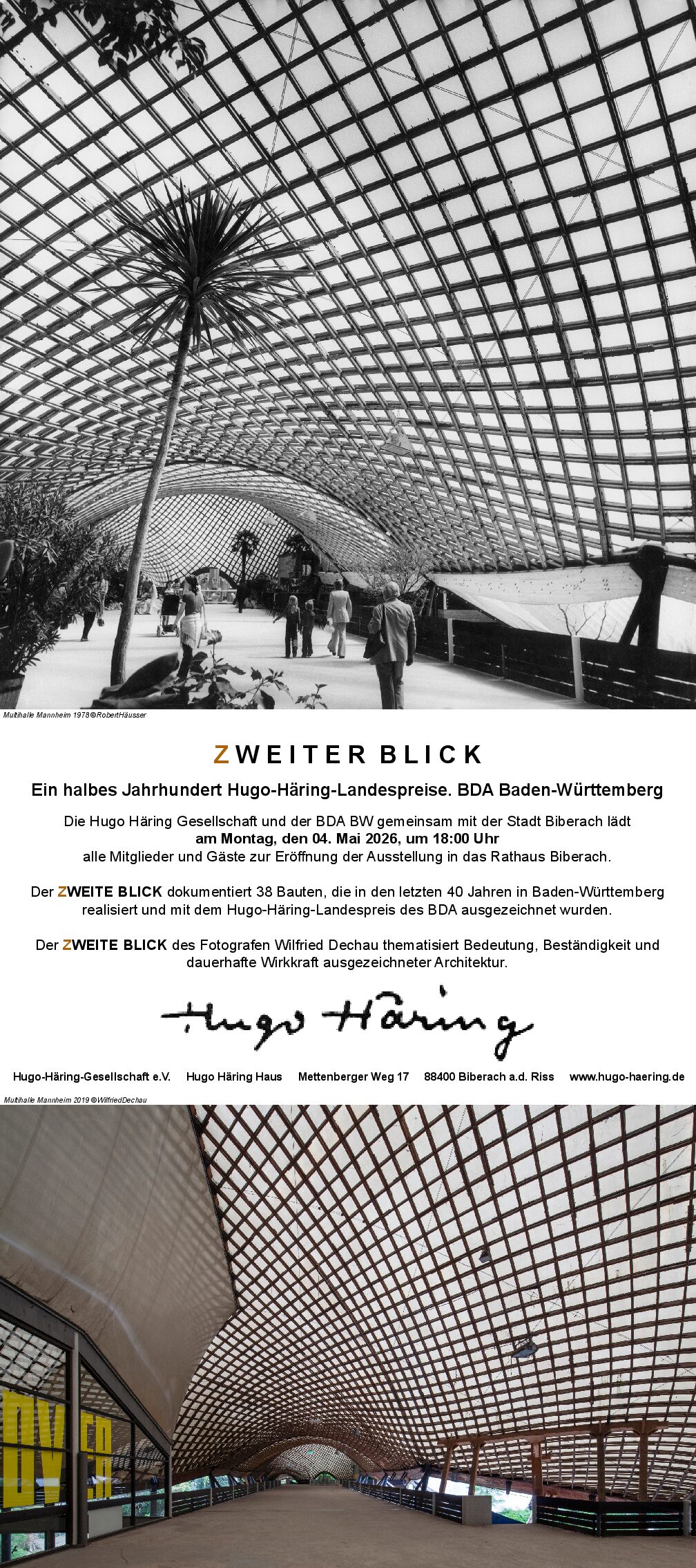 ZWEITE BLICK – Ausstellung im Rathausfoyer Biberach