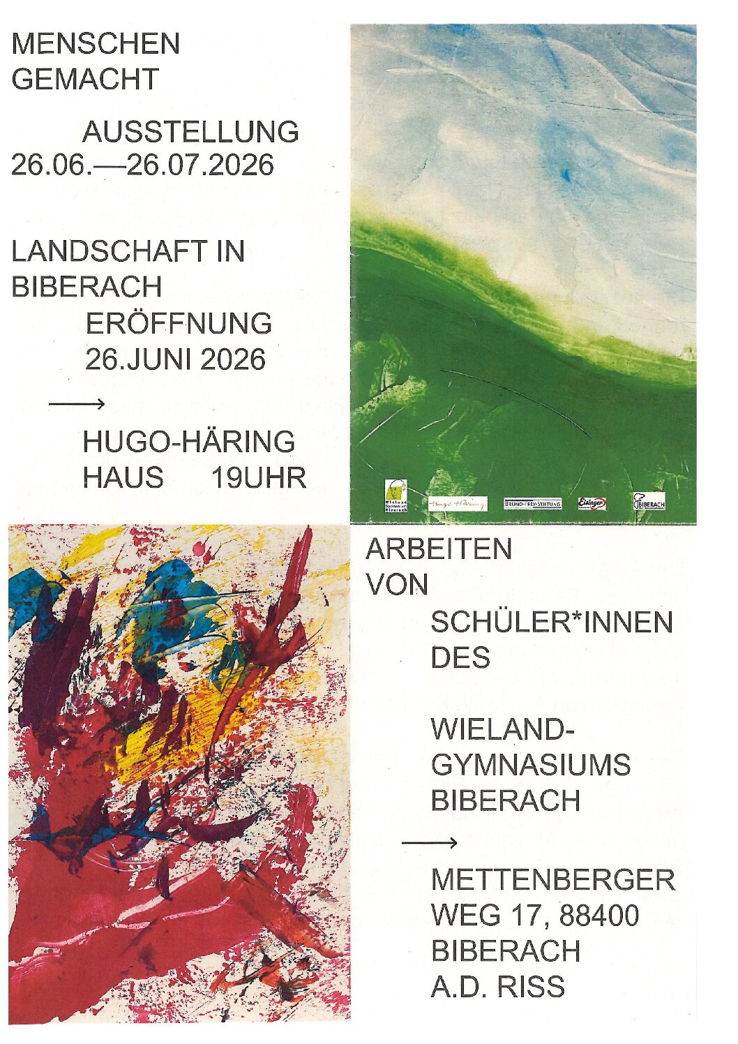 Menschen gemacht – Ausstellung 26.06-26.07.2026