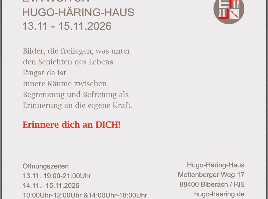 Ausstellung  ARCHÄOLOGIE DES SEINS